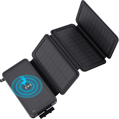 Urban Preparedness Harvest Wireless Solar Powerbank (30000mAh) for Emergency Power from Edenley.com